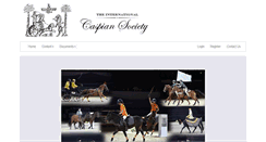 Desktop Screenshot of caspianhorses.org