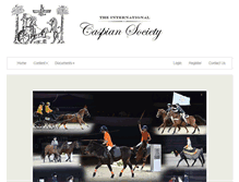 Tablet Screenshot of caspianhorses.org